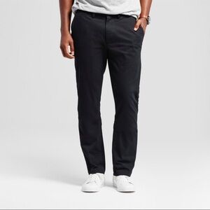 Men’s Goodfellow & Co Black Hennepin Relaxed Chino Pants